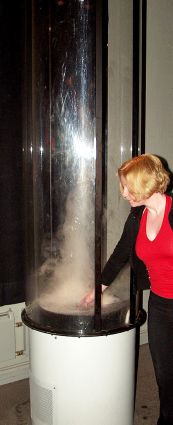 Ein Tornado zum Anfassen. (Foto: EuroScience)